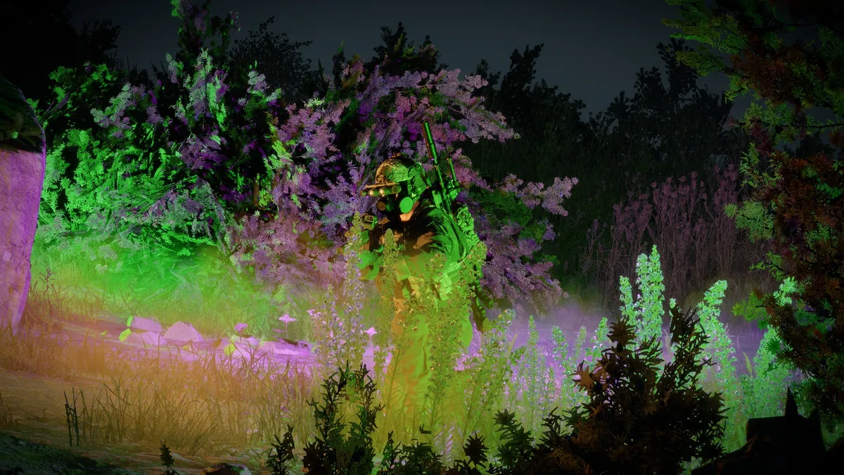 Throwable Road Flares — in-game still 2