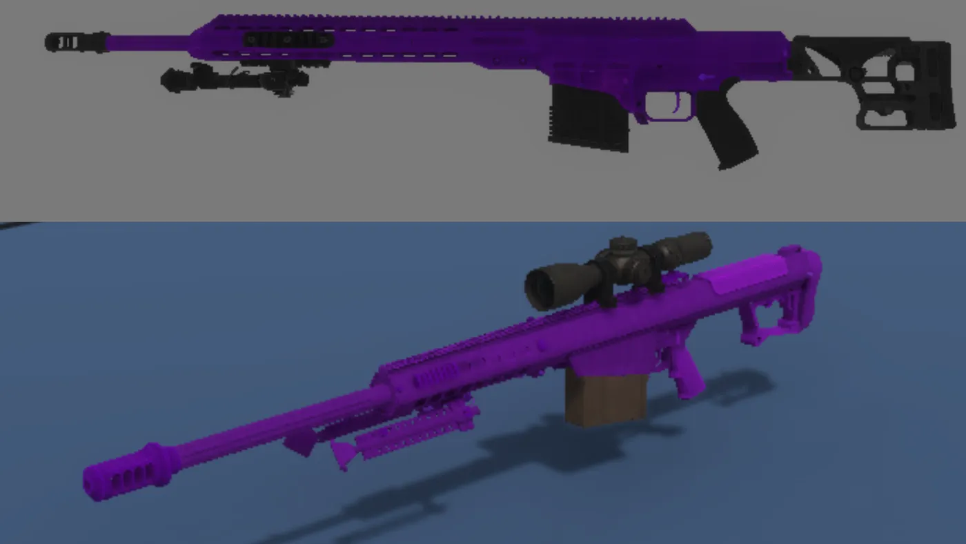 Purple Colored Barrets — workshop preview